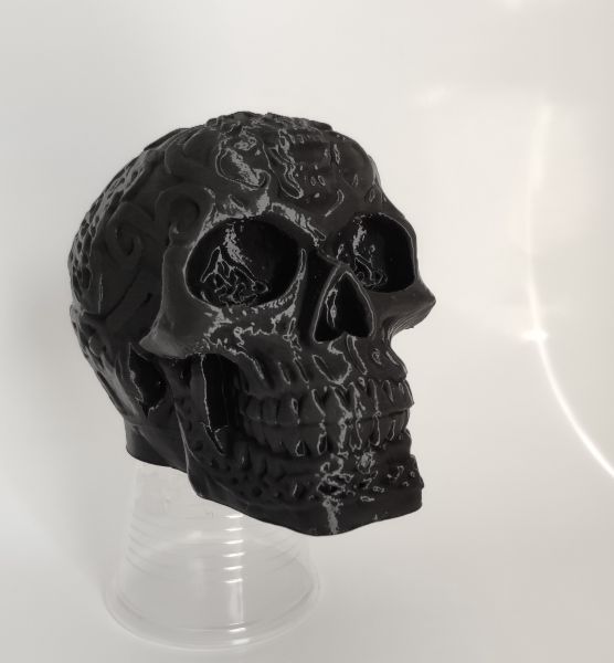 Totenkopf Kappe für die Anhängerkupplung.